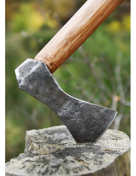 Viking ax in hand forged steel, type...