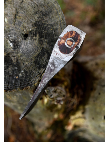 Viking ax in hand forged steel, type...