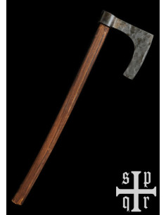 Viking bearded axe, hand forged (74 cm.)