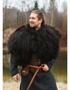 Black Berserker skin for warriors (130x60 cm.)