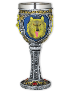Ornamental cup with the figure of a wolf (18.5 cm.)