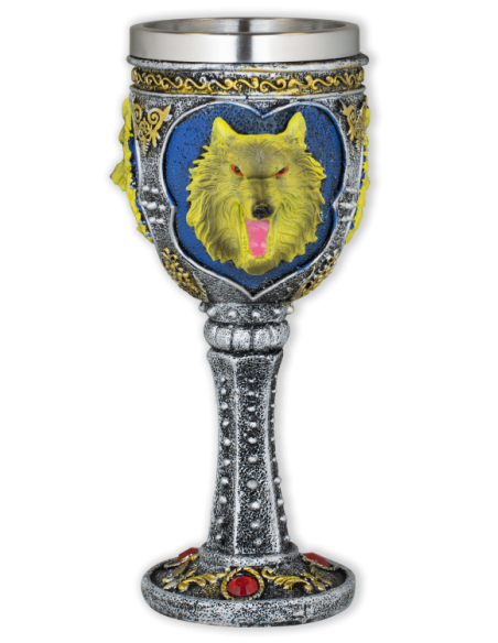 Ornamental cup with the figure of a...