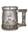 Medieval swords mug in resin (13.5 cm.)