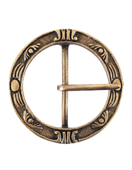 Round medieval belt buckle (9.5 cm.)