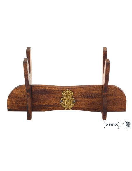 Wooden stand with Napoleon shield