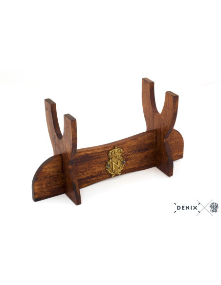 Wooden stand with Napoleon shield