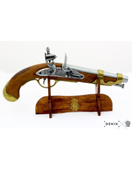 Wooden stand with Napoleon shield