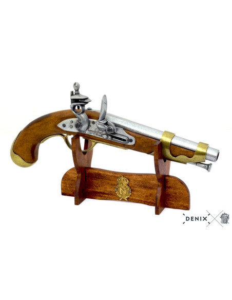 Wooden stand with Napoleon shield