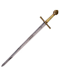 Medieval sword with Robin Hood stand