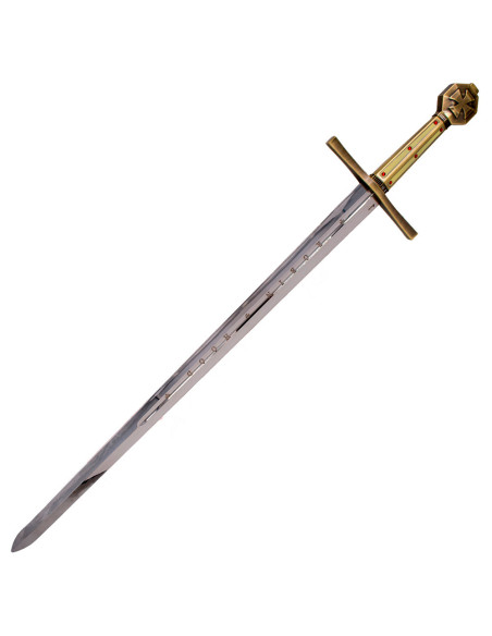 Medieval sword with Robin Hood stand