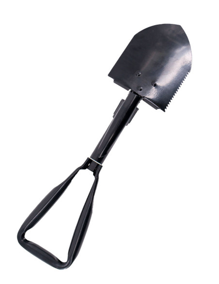 Third steel folding tactical shovel...
