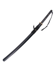 Black katana basic practices 1065 carbon steel blade 2