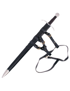 Medieval one-handed sword with scabbard and belt (Cat. C) 2