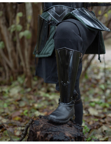 Medieval set of bracelets and greaves...