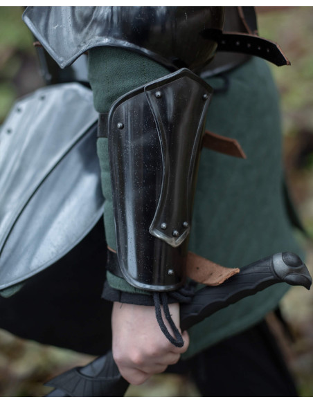 Medieval set of bracelets and greaves...