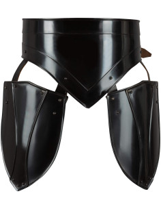 Medieval belt with straps, Katharina model, dark finish 2