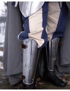 Medieval set of bracelets and greaves Katharina models,... 2