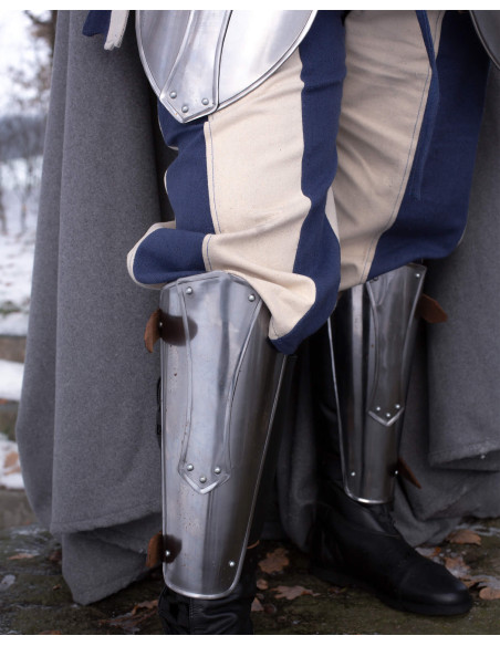 Medieval set of bracelets and greaves...