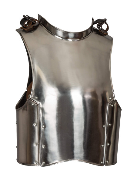 Medieval breastplate in polished...