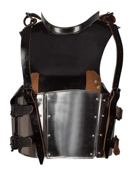 Medieval breastplate in polished...