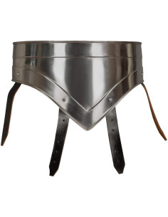 Medieval belt with Katharina model straps, polished finish 2