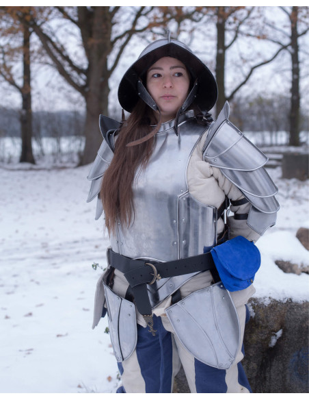 Medieval belt with Katharina model...