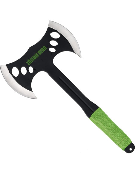 Steel tactical ax Zombie Dead model