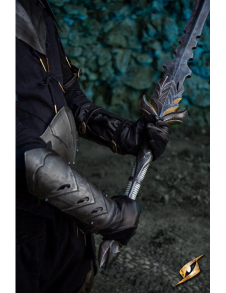 Sunset two-handed long sword for LARP...