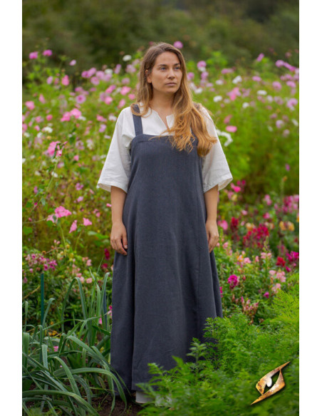 Frida women's Viking dress night gray