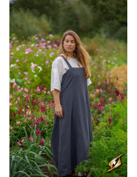 Frida women's Viking dress night gray