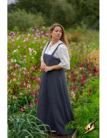 Frida women's Viking dress night gray