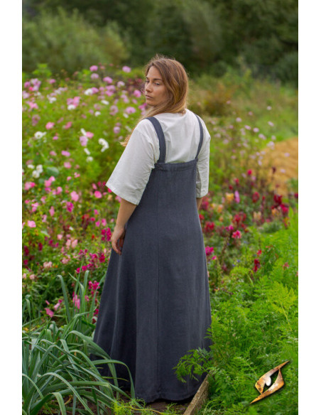 Frida women's Viking dress night gray
