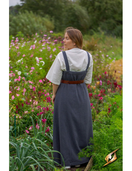 Frida women's Viking dress night gray