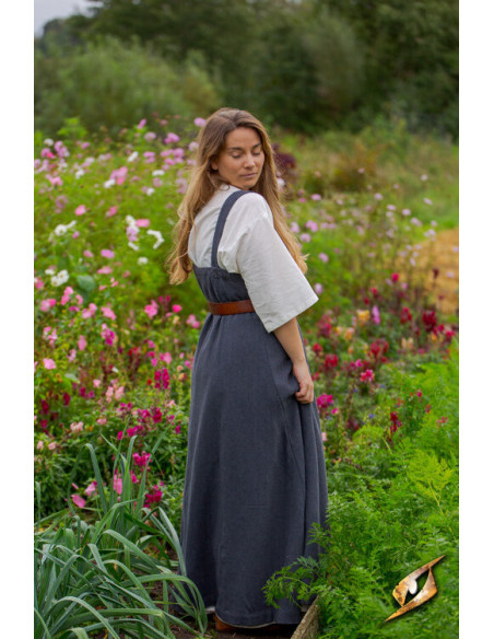 Frida women's Viking dress night gray