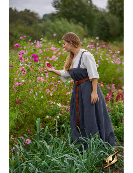 Frida women's Viking dress night gray