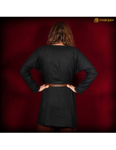 Viking tunic for men, Erling model, black 2