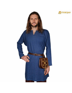 Viking tunic for men, Erling model, blue 2
