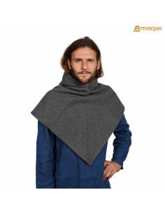 Viking Gugel wool model Skjoldehamn, gray color 2