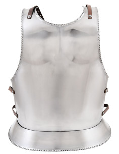 Complete Gothic style breastplate, 1.2 mm steel. 2