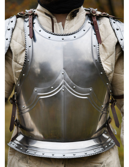 Complete Gothic style breastplate,...