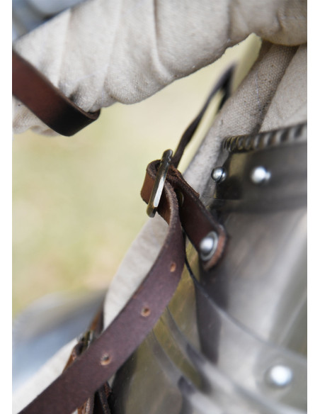 Complete Gothic style breastplate,...