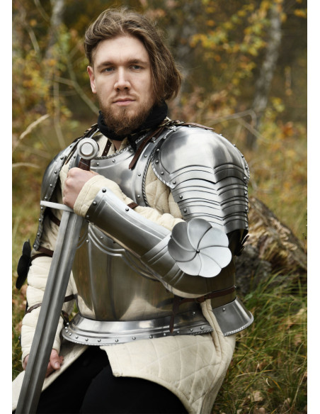 Pair of Gothic shoulder pads, 1.2 mm...