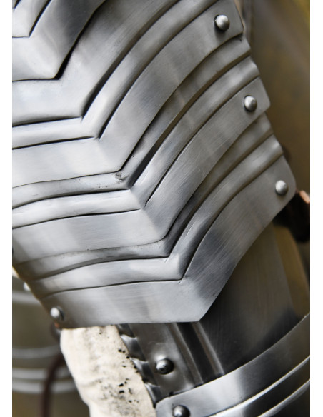 Pair of Gothic shoulder pads, 1.2 mm...