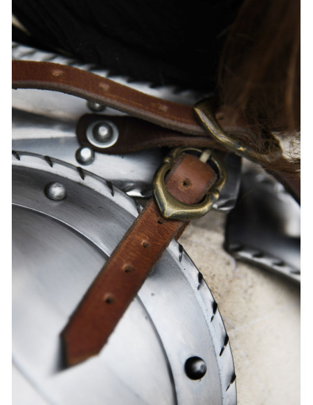 Pair of Gothic shoulder pads, 1.2 mm...