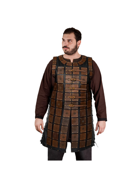 Leather armor with scale design, The...