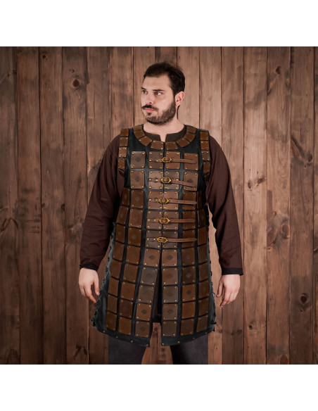 Leather armor with scale design, The...