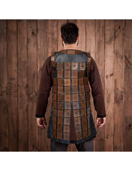 Leather armor with scale design, The...