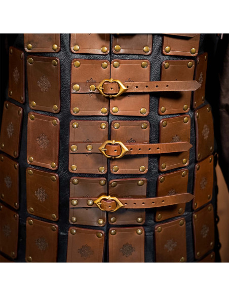 Leather armor with scale design, The...