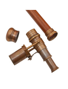 Steampunk model cane with spyglass (99.5 cm.) 2