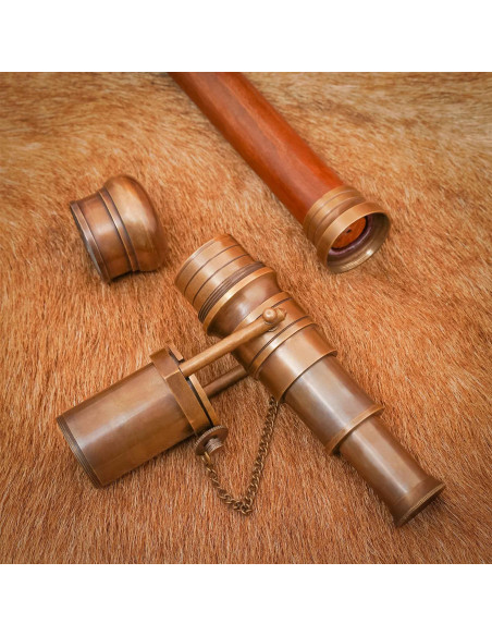 Steampunk model cane with spyglass...
